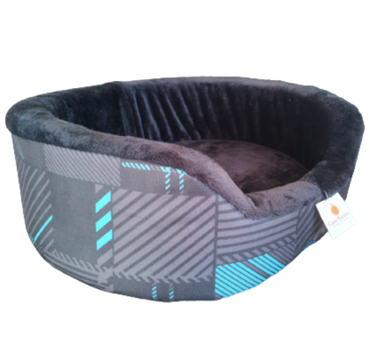 Cama Redonda Peluche Diferentes Diseños Para Perros