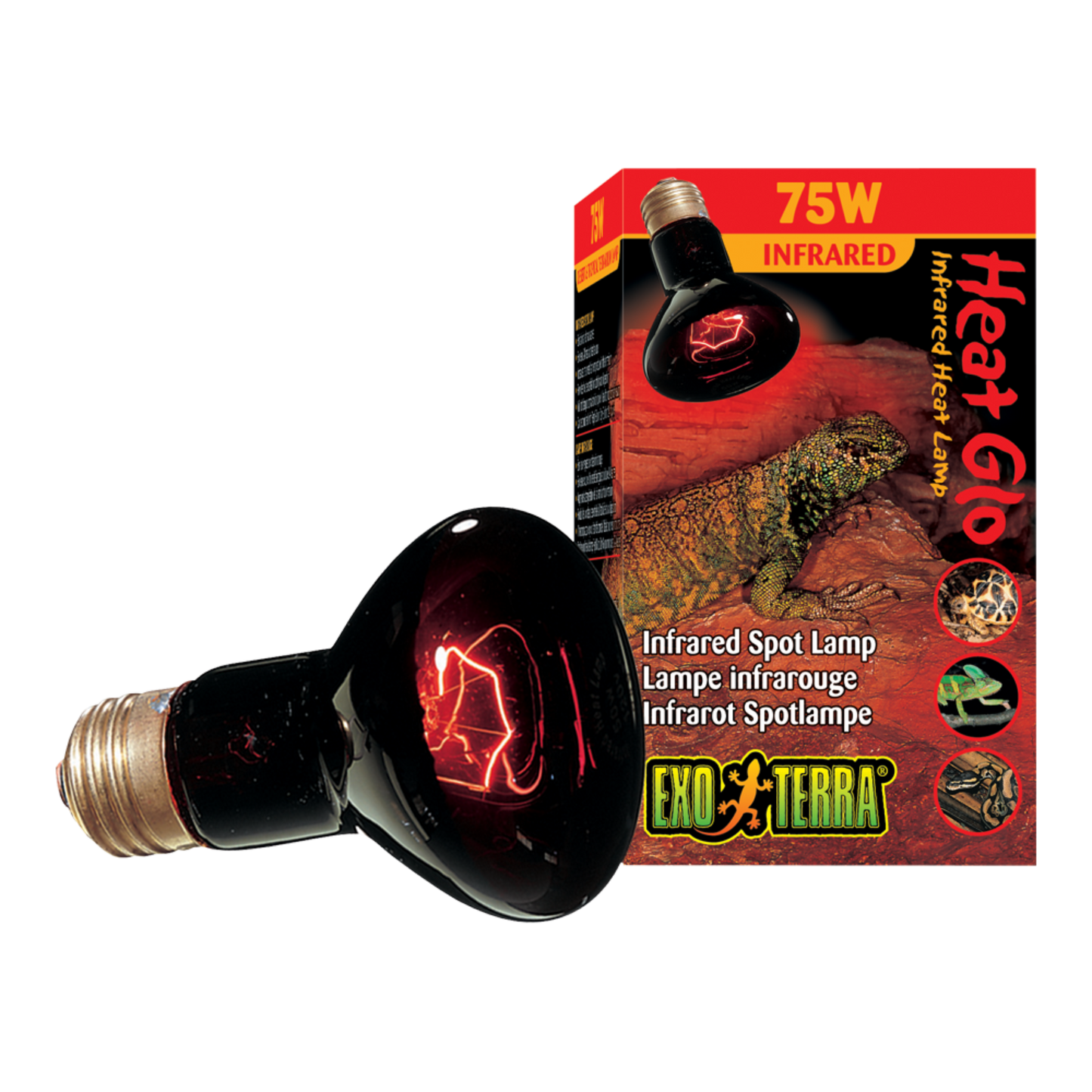 Foco Para Terrario Hagen Luz Infrarroja Exo-Terra
