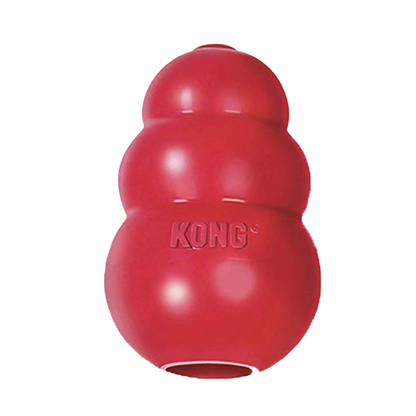 Juguete Mordedera Kong Classic De Goma Rojo Para Perros