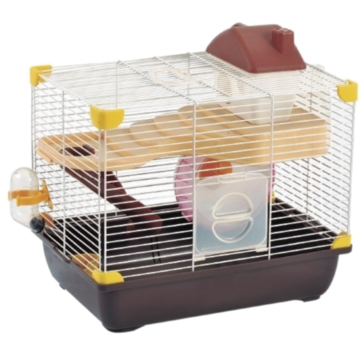 Jaula Casa Factory Sunny Grande Para Hamster Equipada