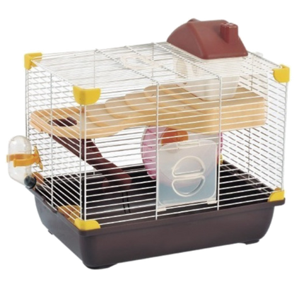 Jaula Casa Factory Sunny Grande Para Hamster Equipada