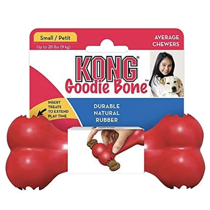 Juguete Mordedera Kong En Forma De Hueso Rojo Para Perros