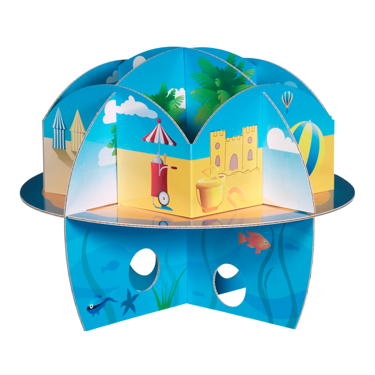 Juguete Habitrail Paisaje De Cartón Para Hámster