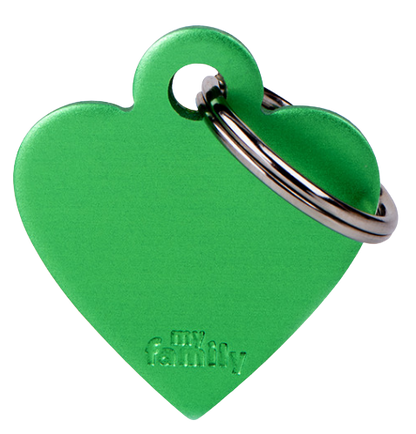 Placa De Identificación En Forma De Corazón Para Mascotas, Aluminio, Grabado Incluido