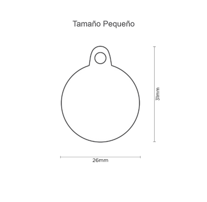 Placa De Identificación En Forma De Pelota De Tennis, Grabado Incluido