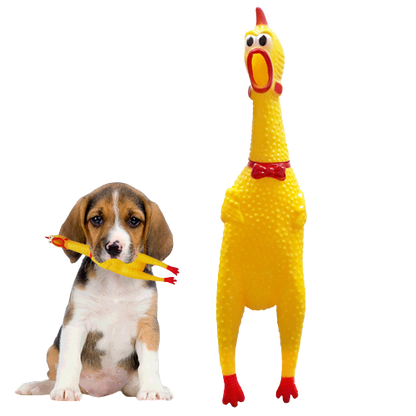Juguete Chillón En Forma De Pollo
