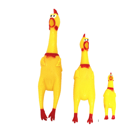 Juguete Chillón En Forma De Pollo