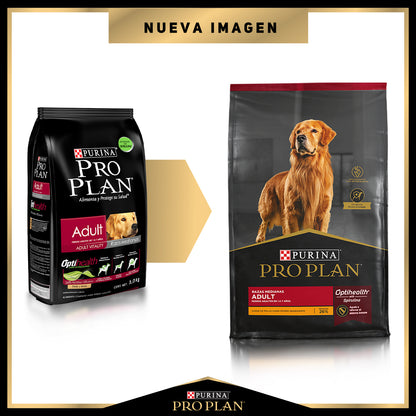 Alimento Pro Plan Adult Para Perros Adultos De Razas Medianas Optihealth Con Carne De Pollo