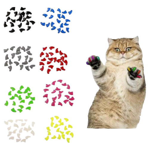 PROTECTOR DE UÑAS PARA GATO, DIFERENTES TAMAÑOS