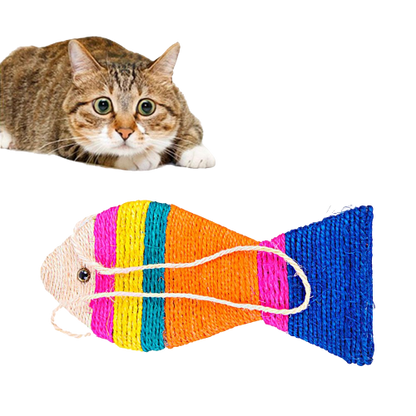 RASCADERO EN FORMA DE PESCADO