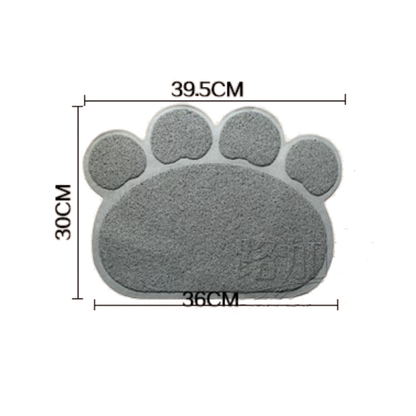 Tapete En Forma De Huella Para Mascota